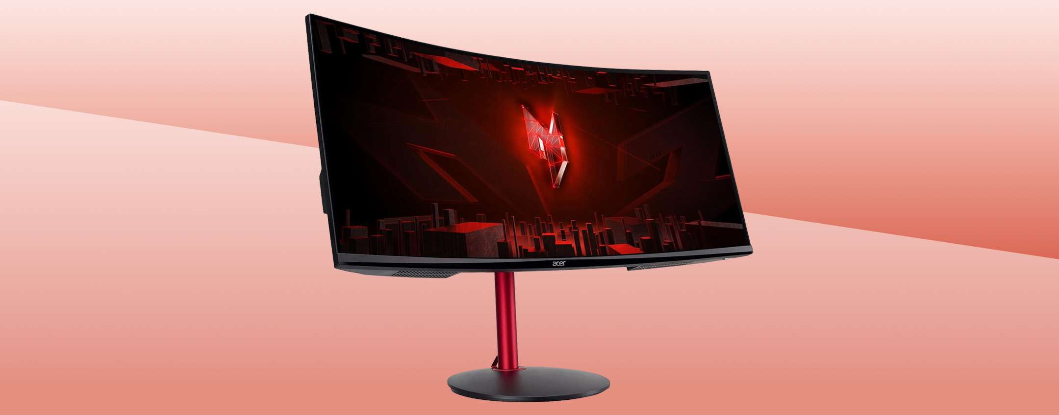 Monitor gaming Acer curvo da 34 pollici a soli 262€: crolla il prezzo