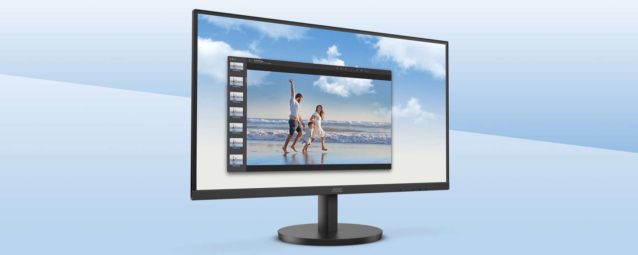 Monitor AOC da 27 pollici a 89€: l'affare a risoluzione Full HD