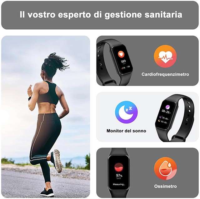 Le caratteristiche dello smartwatch Blackview R1