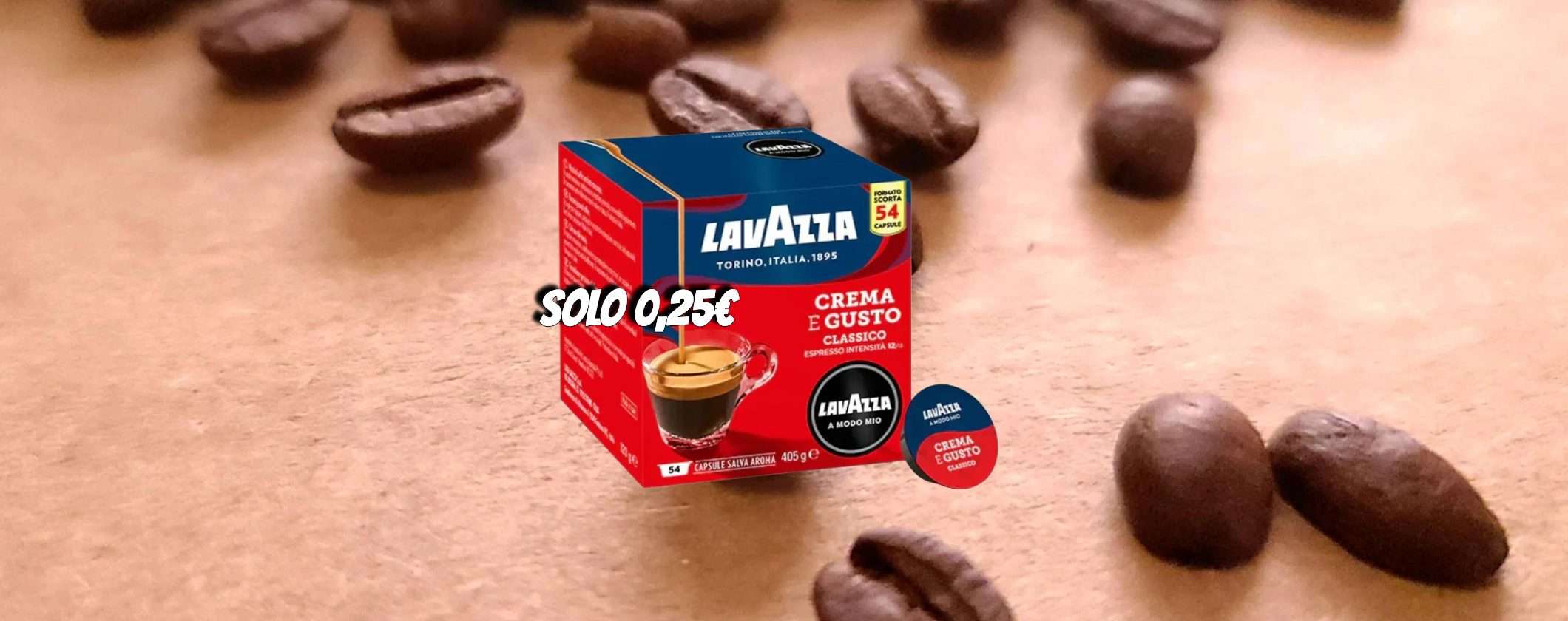 Capsule Lavazza A Modo Mio a 0,25€ su eBay: l'offerta fa impazzire gli amanti del caffè