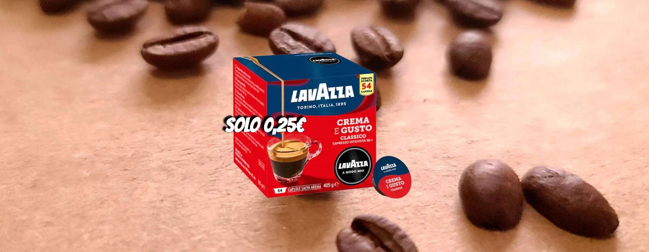 Capsule Lavazza A Modo Mio a 0,25€ su eBay: l’offerta fa impazzire gli amanti del caffè