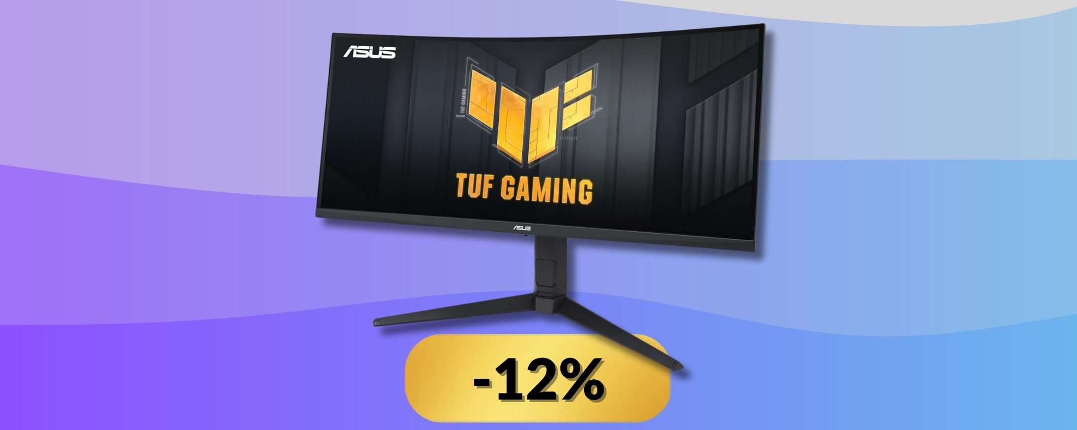 ASUS TUF Gaming per un monitor curvo 34