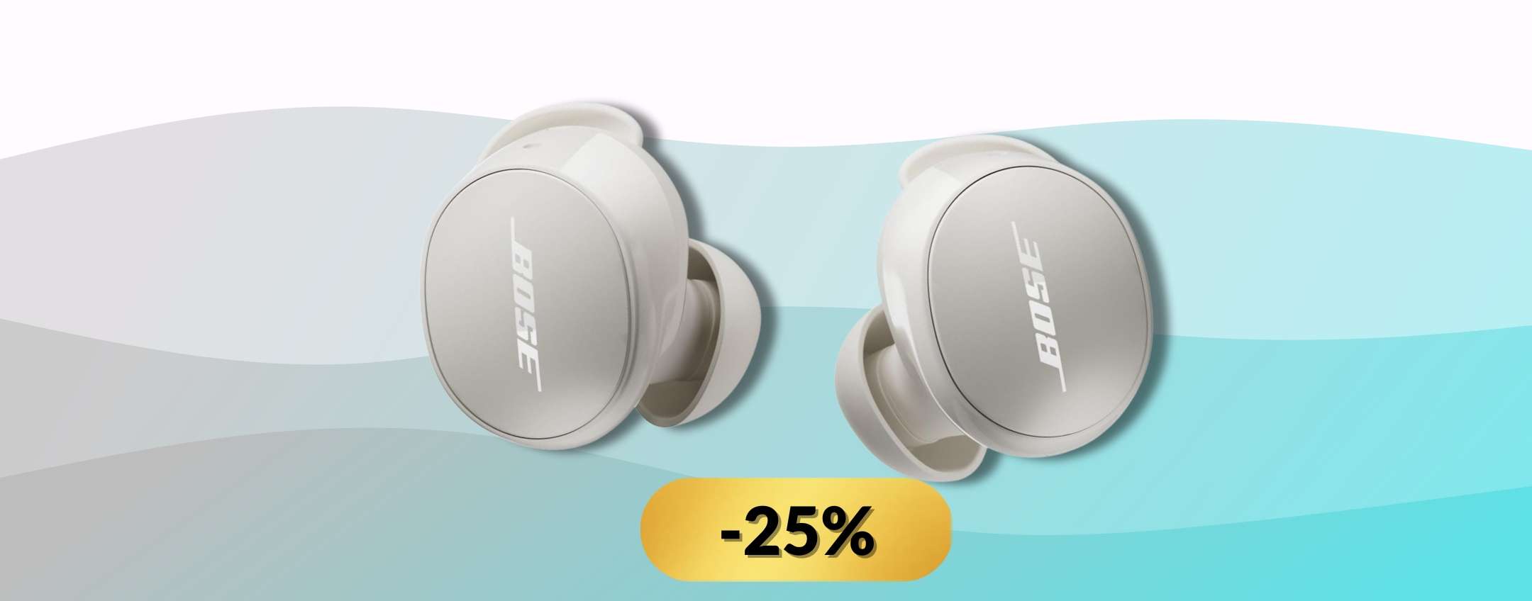 Bose QuietComfort, occhio al prezzo che crolla: auricolari premium