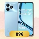 Realme Note 50, lo smartphone che con 89€ lascia tutti a bocca aperta