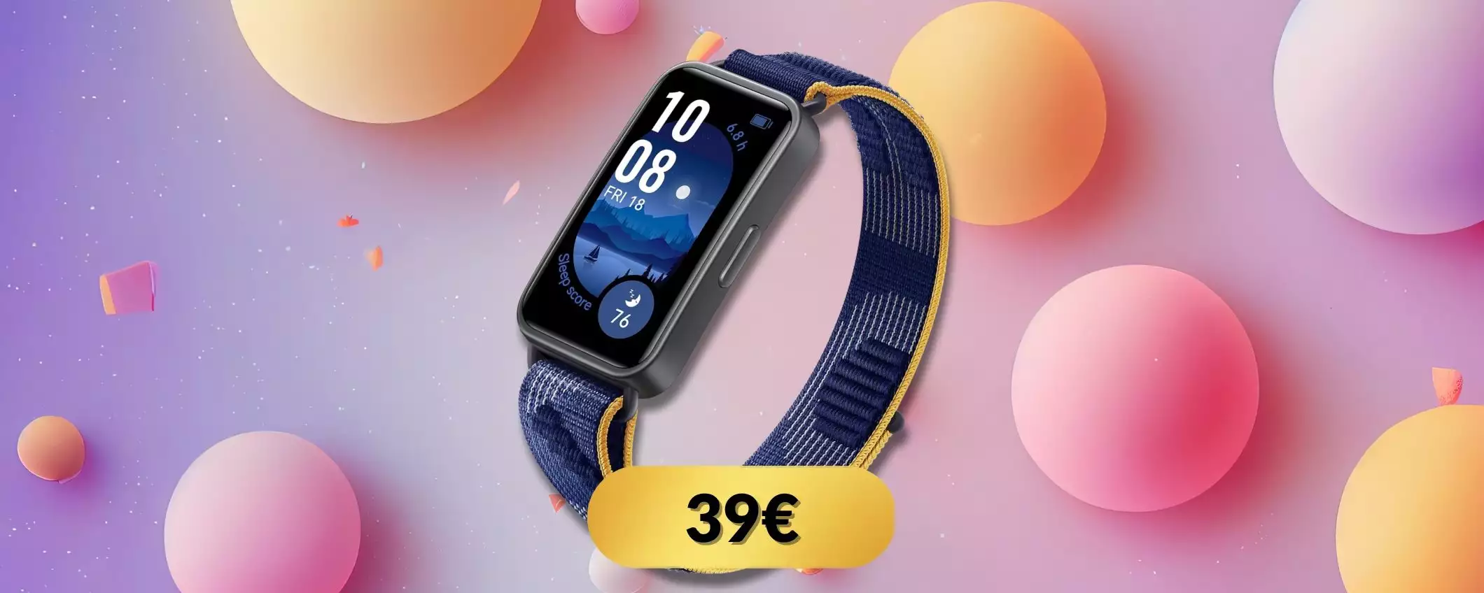 Huawei Band 9 al polso è un COACH: salute, sport e tanto altro a 39€