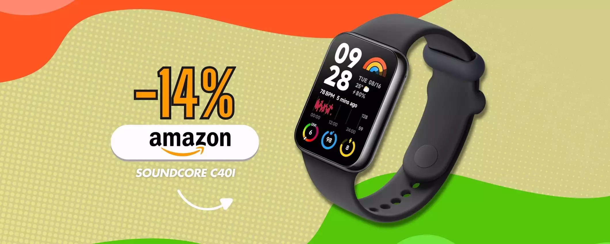 Xiaomi Mi Smart Band 8 Pro in promo su Amazon: funzioni TOP a meno di 60€