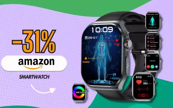 Glicemia ed ECG a portata di polso: questo smartwatch è un Dottore