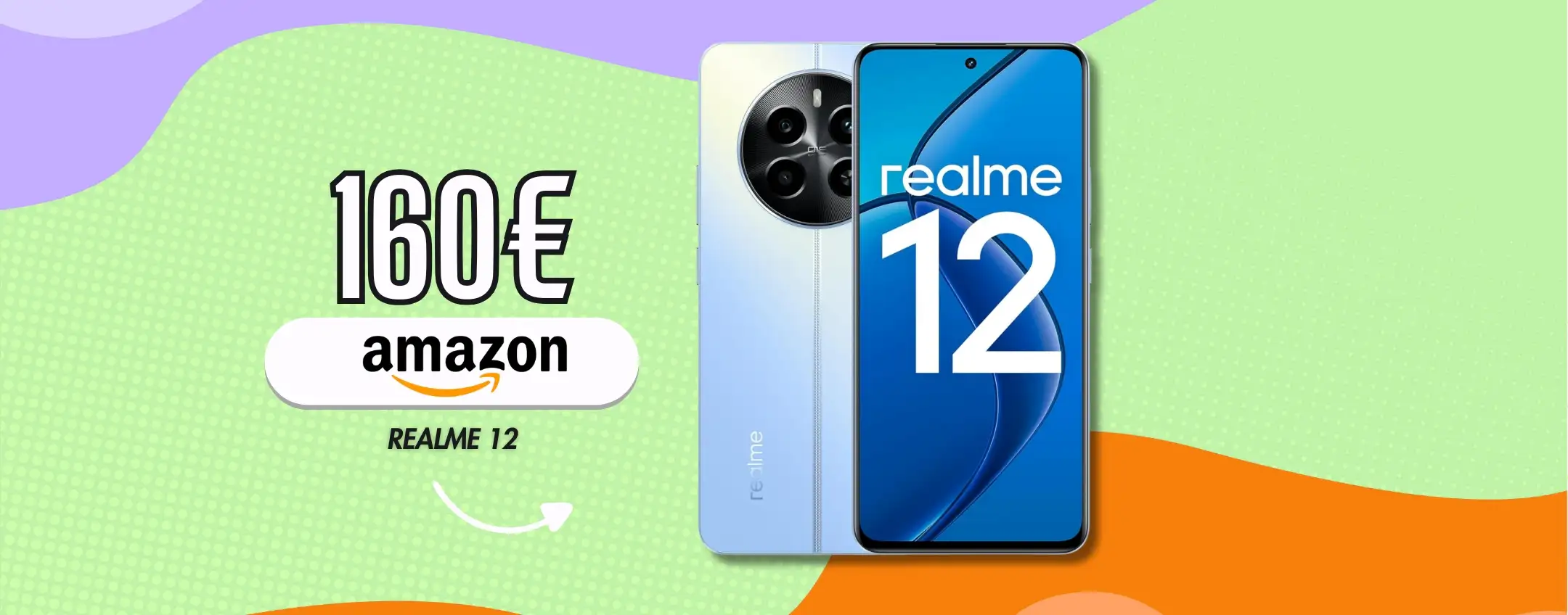 Realme 12 8/256GB con display AMOLED: per 160€ è un best buy