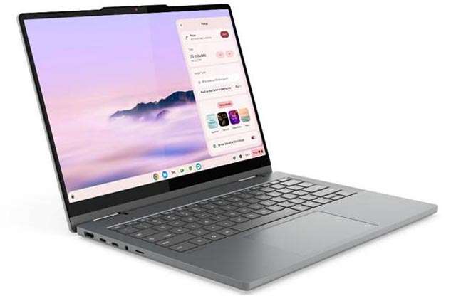 Il design di Lenovo Chromebook Plus 2-in-1