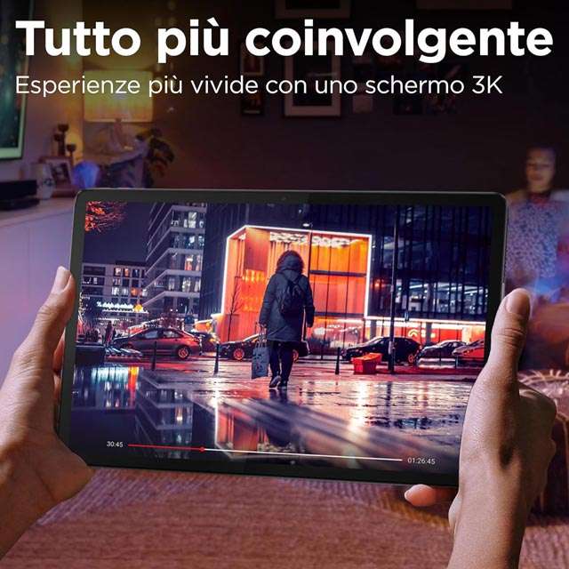 Il design del tablet Lenovo Tab P12