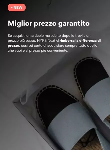 miglior prezzo garantito hype