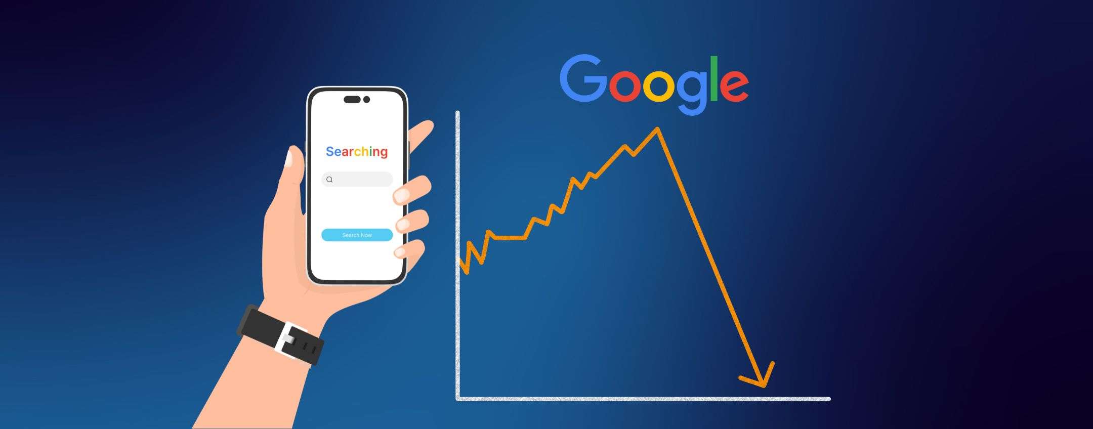 Google, cala la popolarità del motore di ricerca