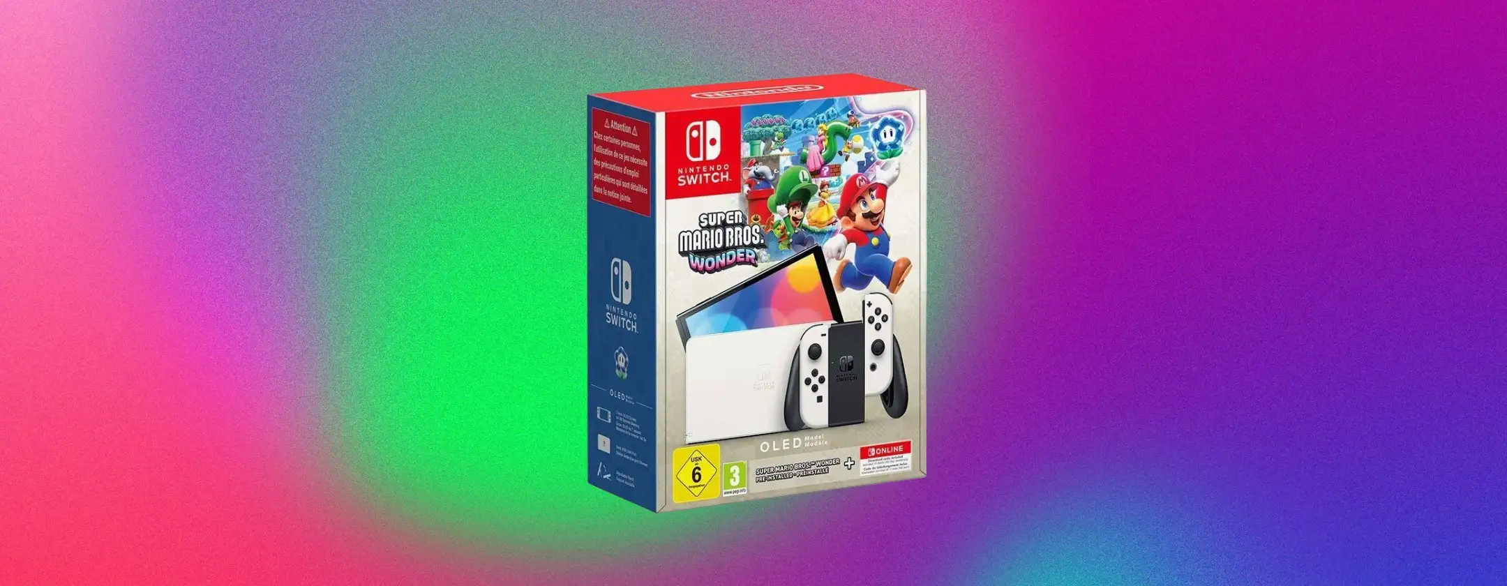 Nintendo Switch OLED + Mario Wonder: Offerta Imperdibile su eBay