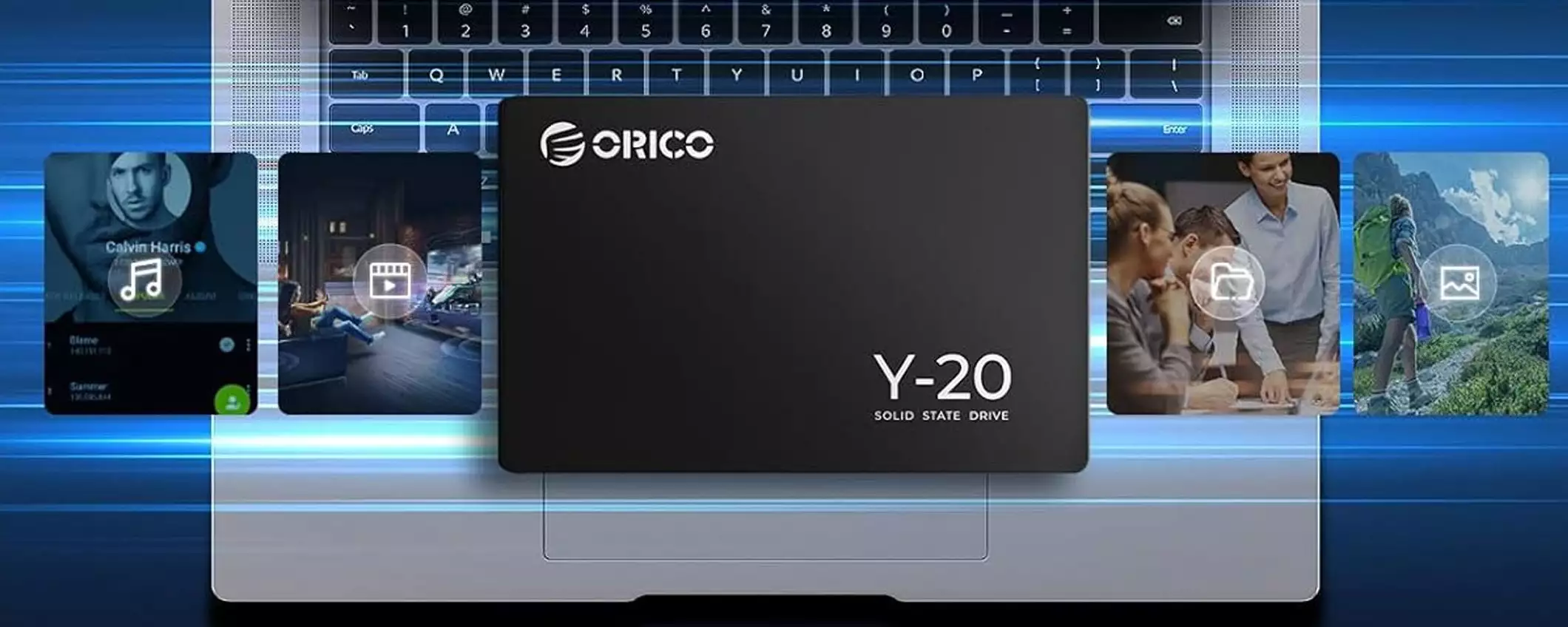 SSD 1 TB a soli 48€: è l'offerta a tempo su ORICO Y-20