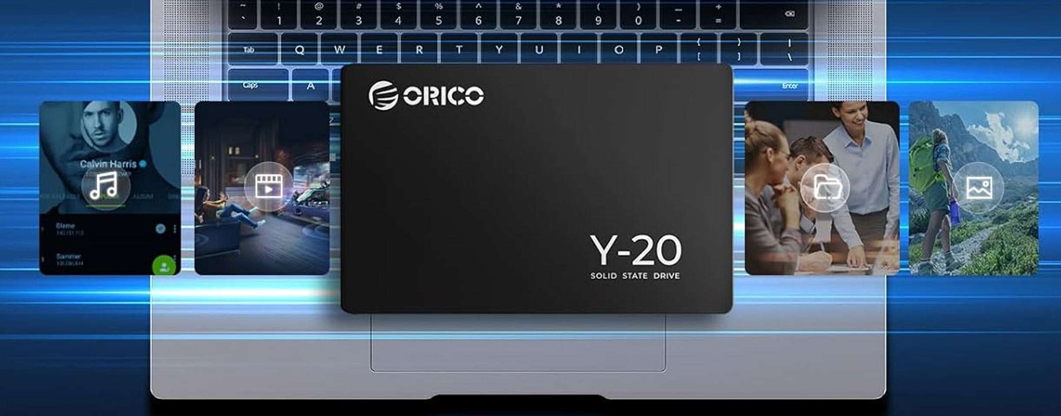 SSD 1 TB a soli 48€: è l’offerta a tempo su ORICO Y-20