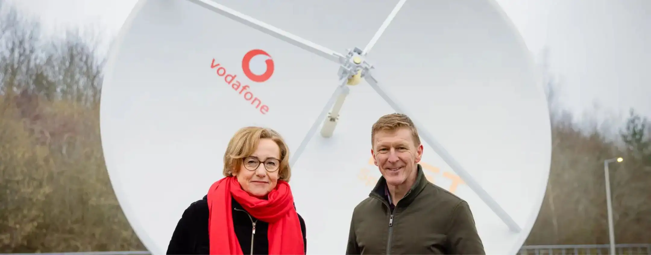 Vodafone, prima videochiamata satellitare al mondo senza rete