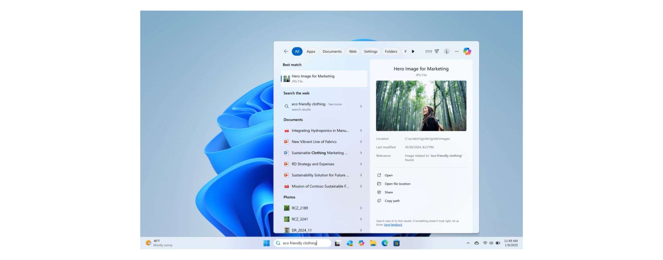 Microsoft testa la ricerca con AI su Windows: come funziona