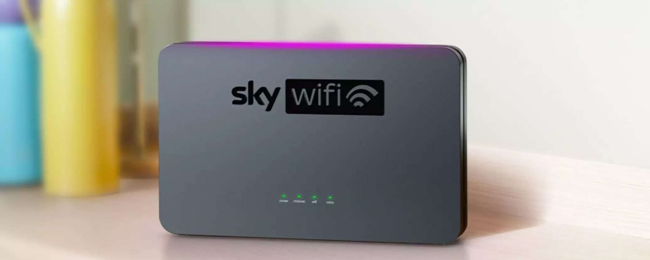 Passa a Sky Wi-Fi: 25,90 euro al mese per 12 mesi (ultimi giorni)