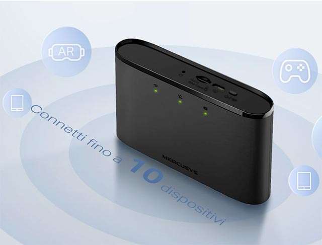 MERCUSYS MT110, il router 4G/LTE portatile di TP-Link