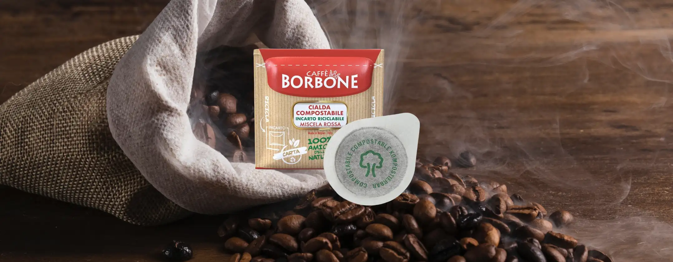 150 Cialde Caffè Borbone ESE a 26€ su eBay significa 0,18€ l’una