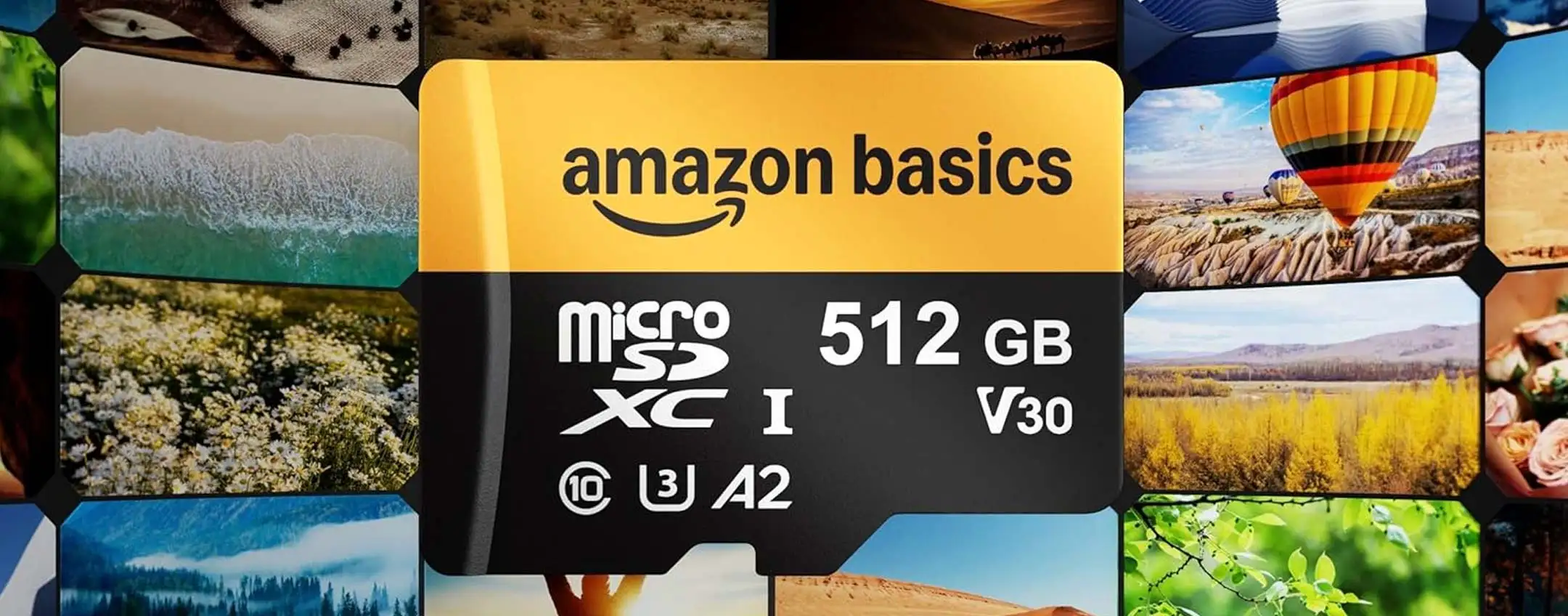 MINIMO STORICO per la microSD da 512 GB di Amazon Basics