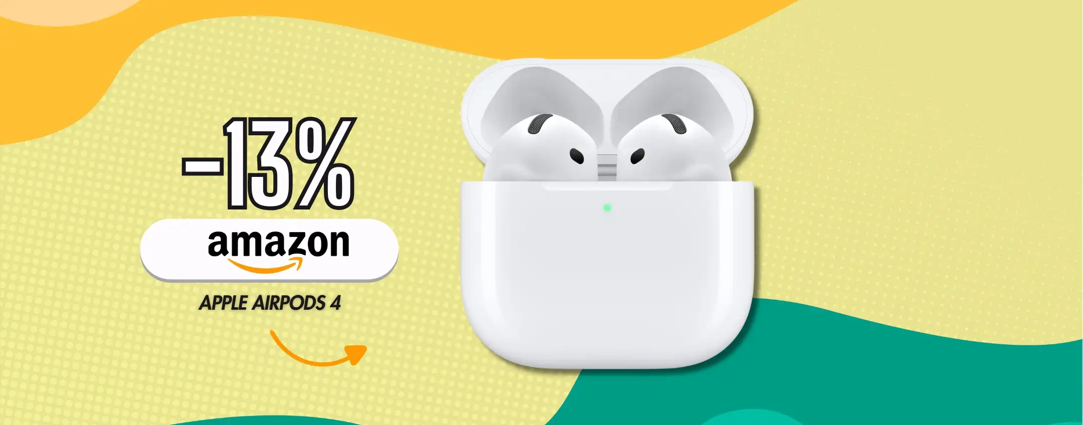 Apple AirPods 4 a 129€ con audio spaziale personalizzato e nuovo design