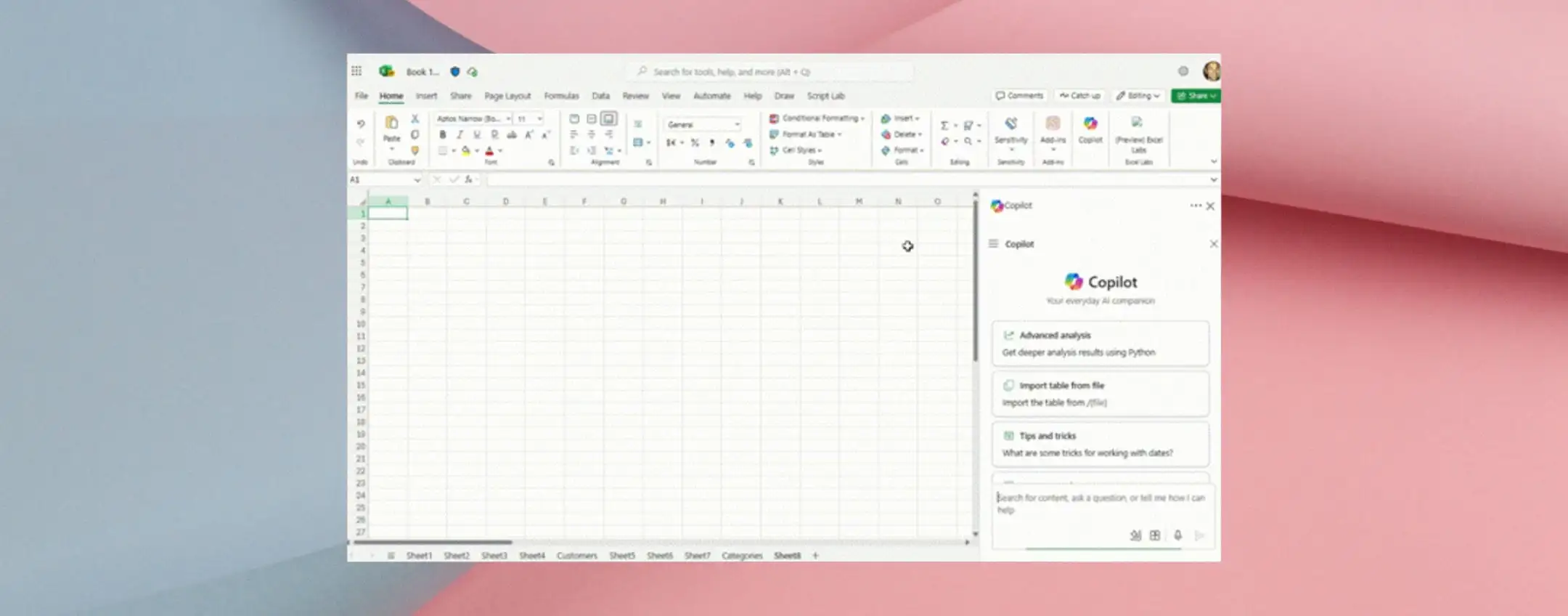 Copilot in Excel integra documenti Word, PowerPoint e PDF