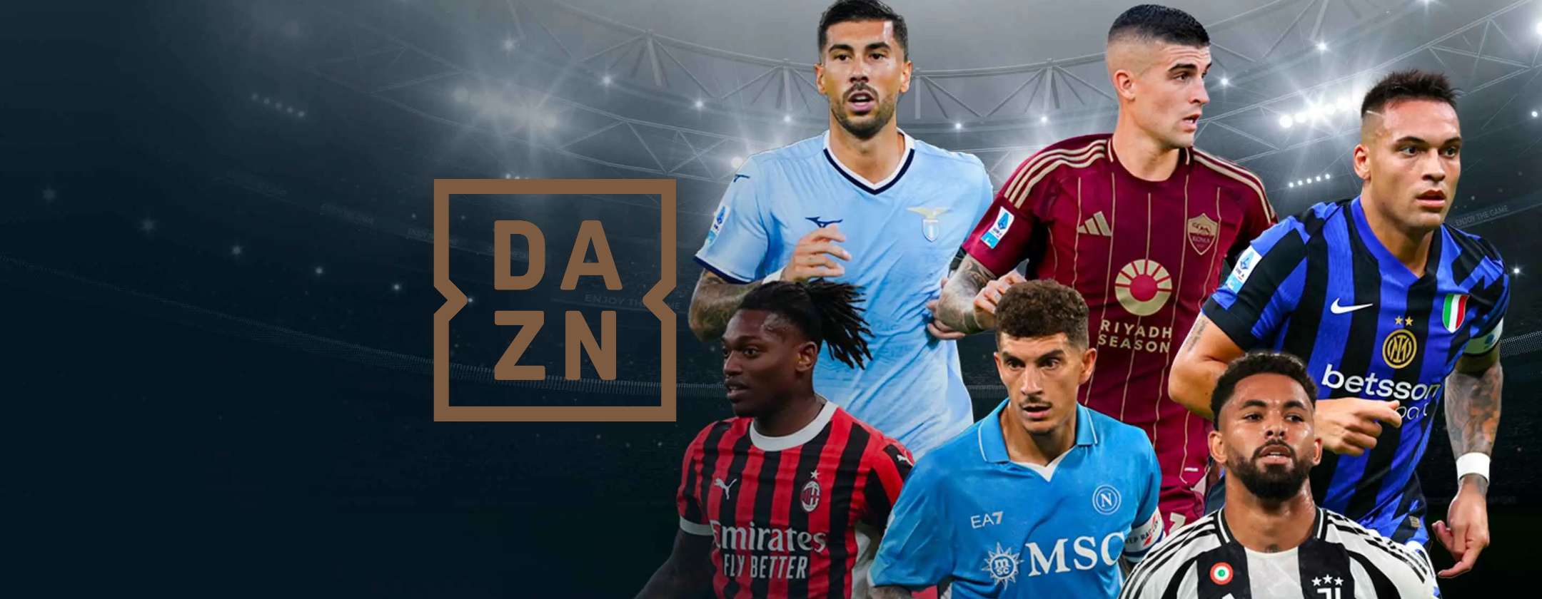 DAZN: le partite di oggi e tutta la Serie A da soli 34,99€