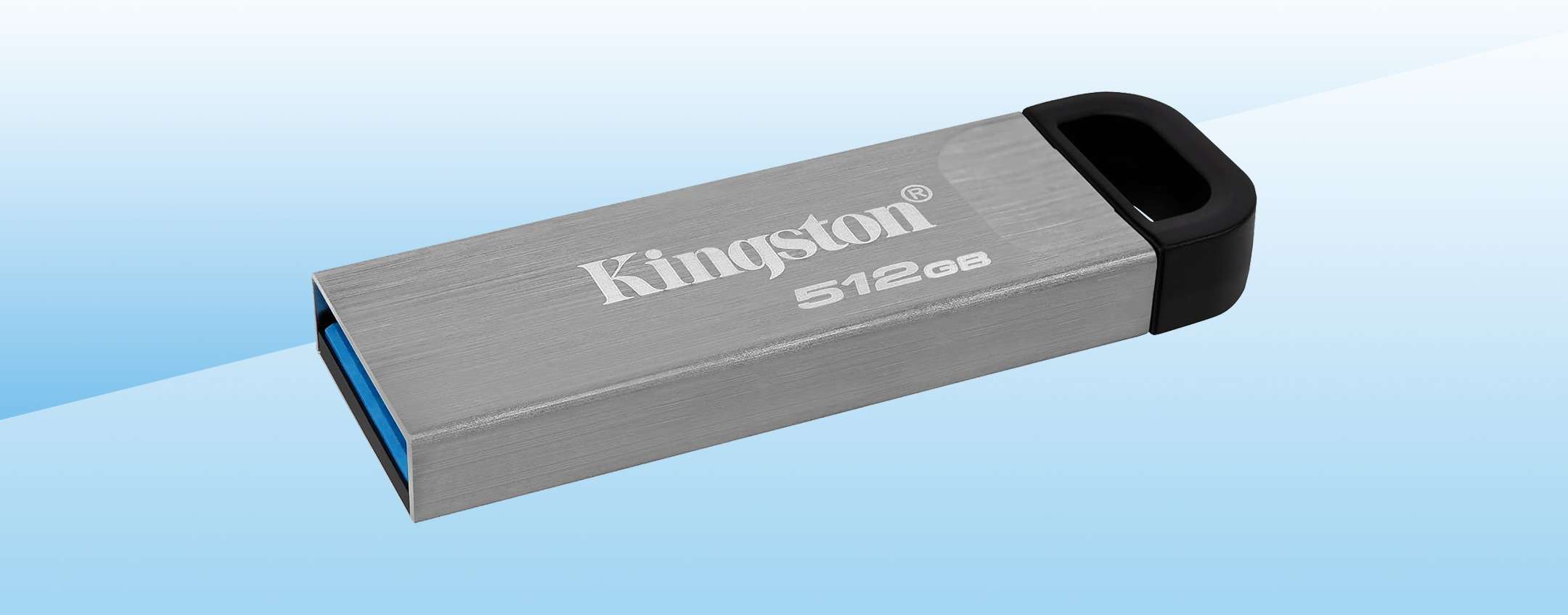 Pendrive Kingston DT Kyson da 512 GB (200 MB/s) in forte sconto