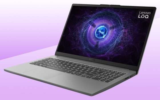 Notebook da gaming in sconto: l'affare si chiama Lenovo LOQ