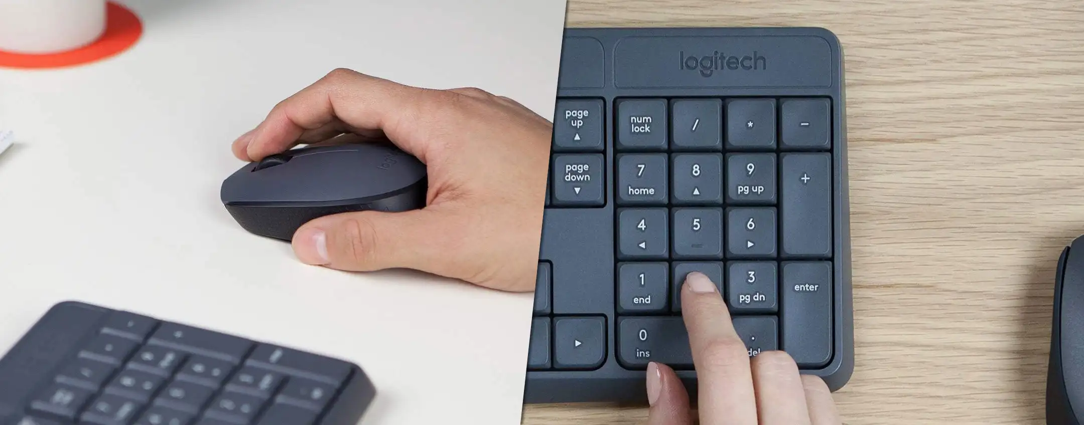 Prezzo stracciato per il kit di Logitech con mouse e tastiera wireless