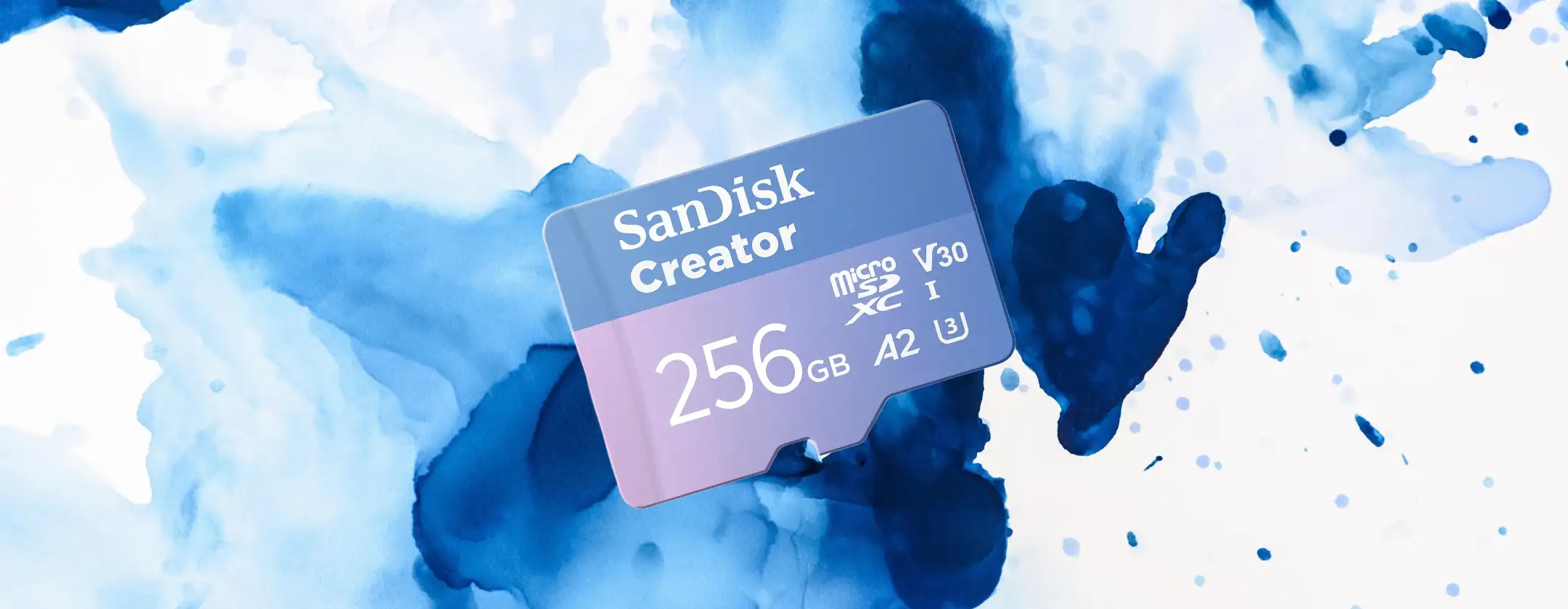 MicroSD SanDisk Creator 256GB, ideale per droni e action cam, a 39€