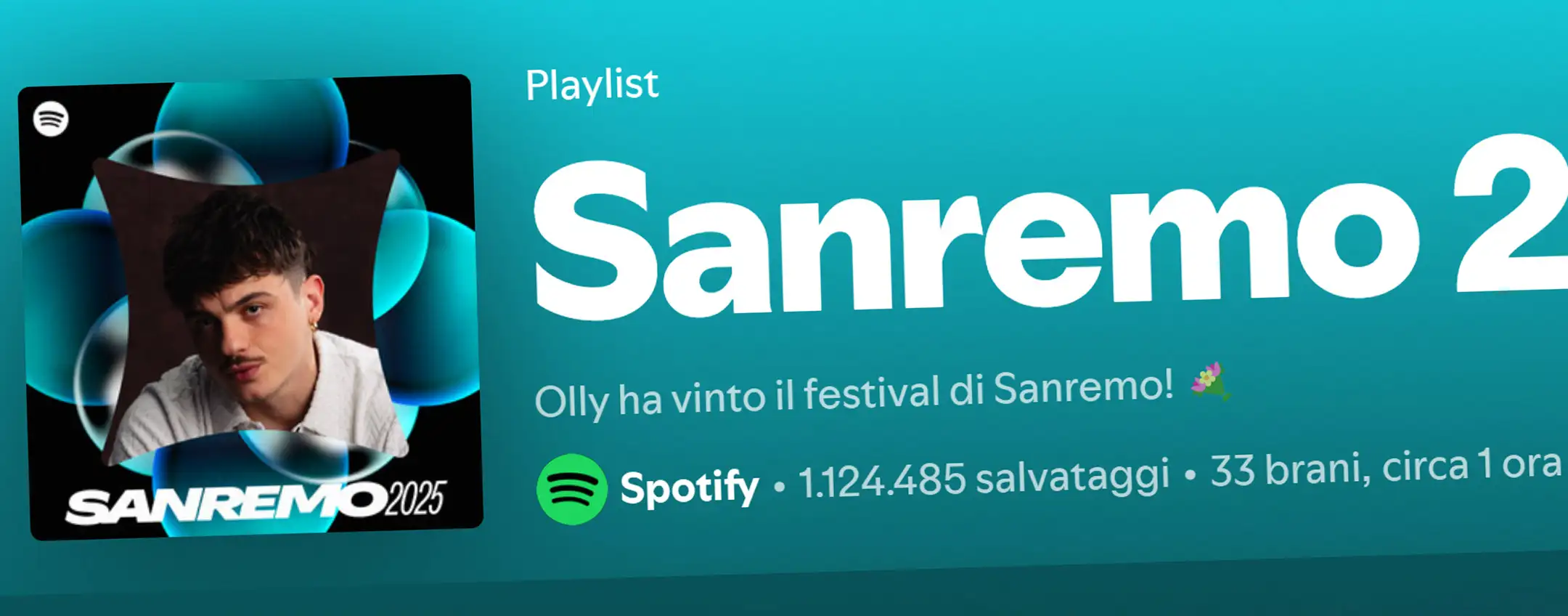 Sanremo 2025: la classifica su Spotify riscrive quella del Festival