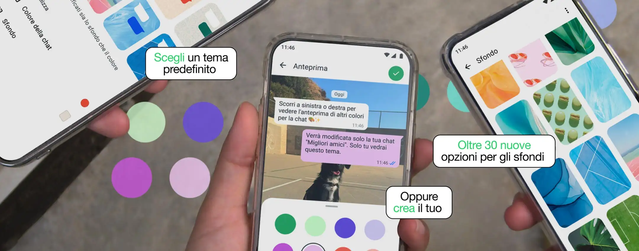 WhatsApp, sono disponibili i temi delle chat: come funzionano